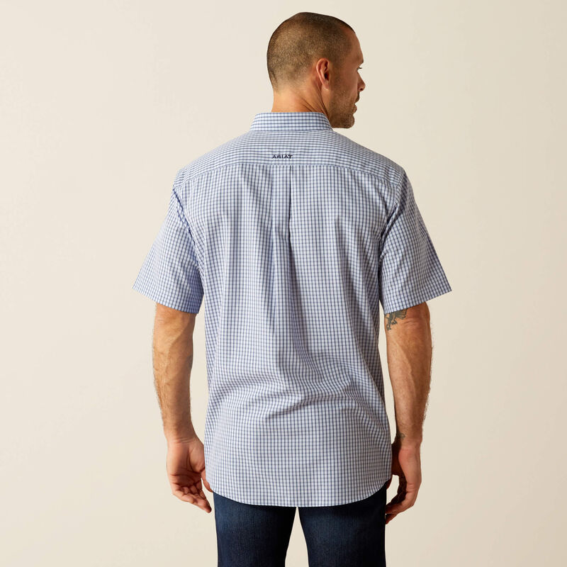 Ariat Mens Wrinkle Free Ozzy Classic Fit Short Sleeve Shirt