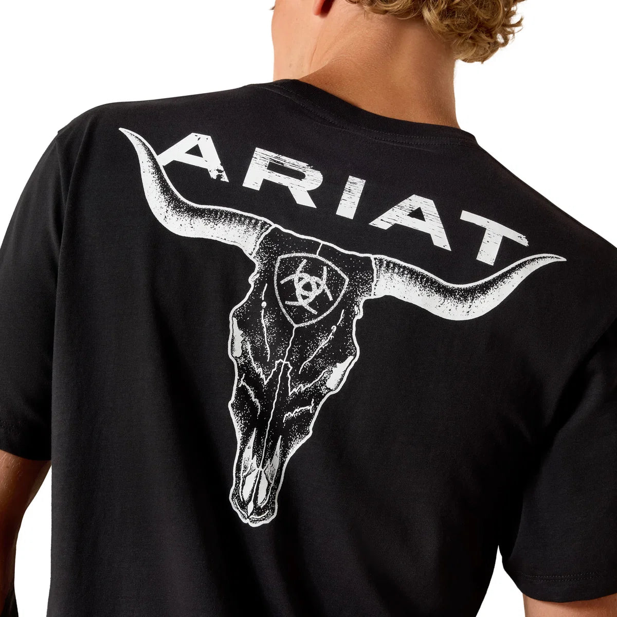 Ariat Mens Stipple Steer SS Tee