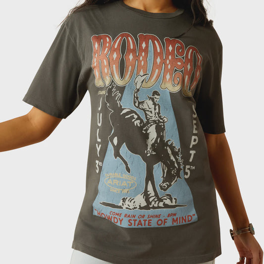 Ariat Womens Rodeo Stage SS Boyfriend Tee