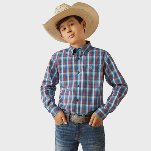 Ariat Boys Pro Series Smith LS Shirt