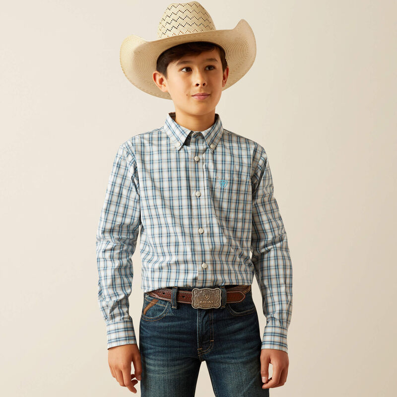 Ariat Boys Pro Series Shelton LS Shirt