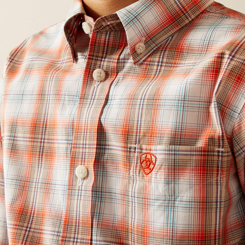 Ariat Boys Pro Series Wallis LS Shirt