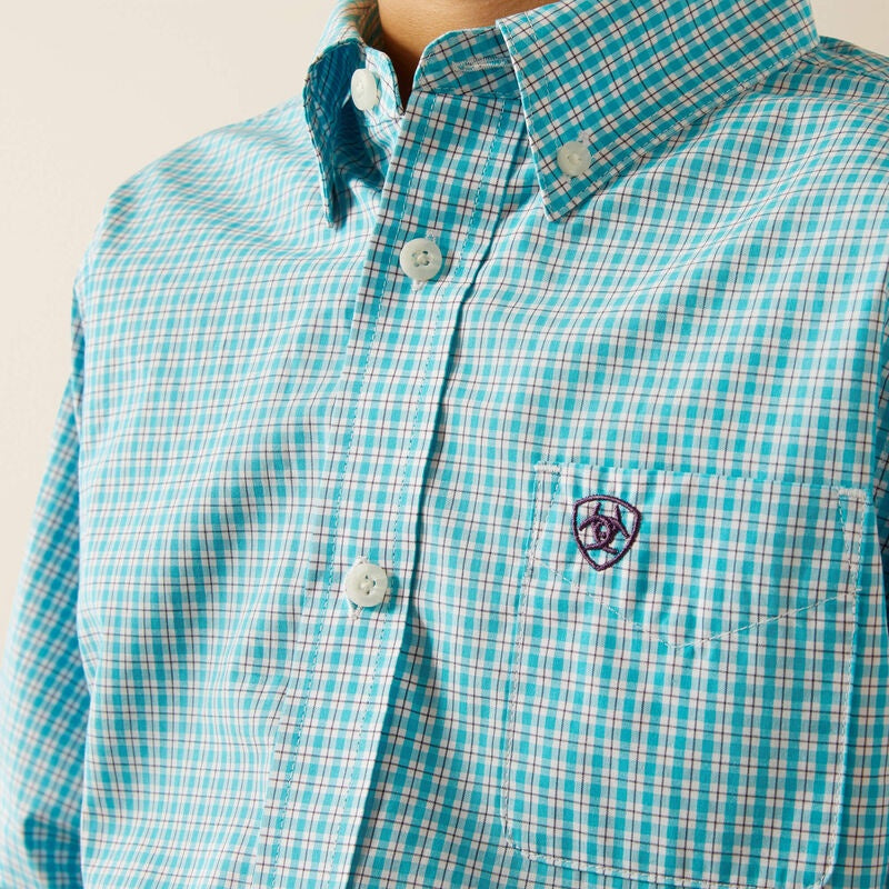 Ariat Boys Pro Series Wilmer LS Shirt