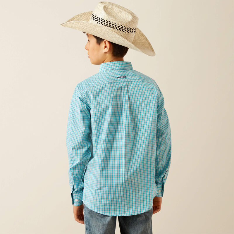 Ariat Boys Pro Series Wilmer LS Shirt