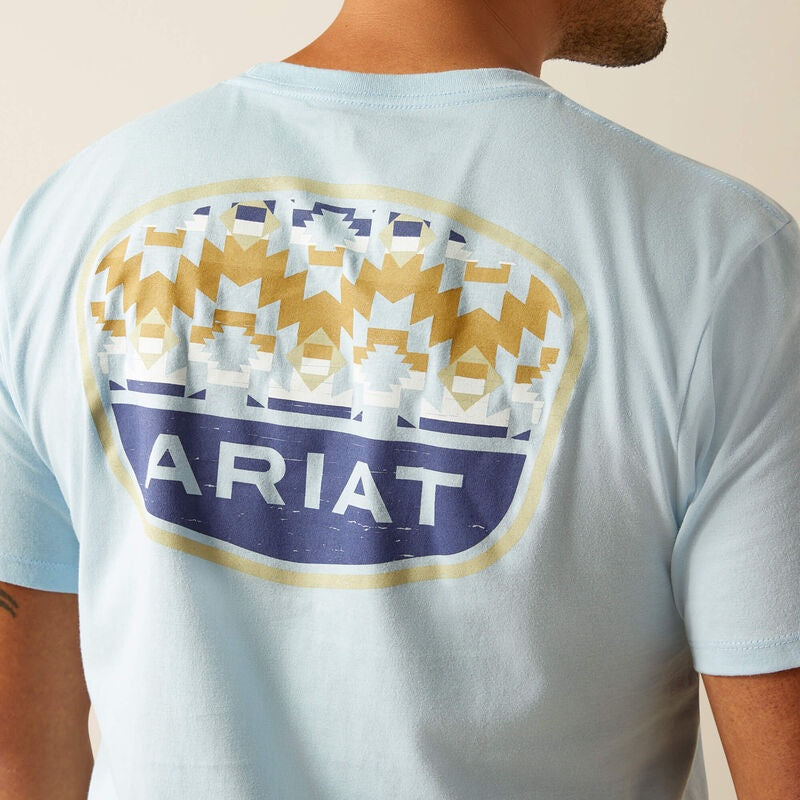 Ariat Mens Ogden Valley Badge SS Tee