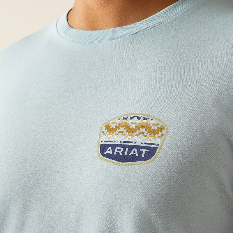 Ariat Mens Ogden Valley Badge SS Tee