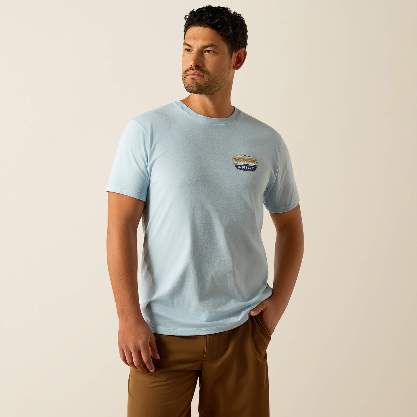 Ariat Mens Ogden Valley Badge SS Tee