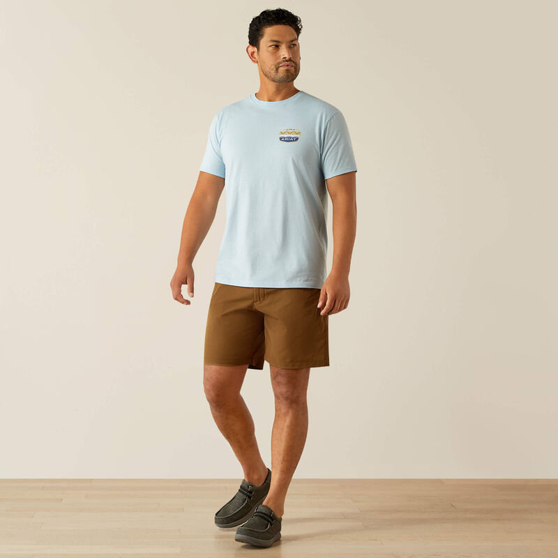 Ariat Mens Ogden Valley Badge SS Tee