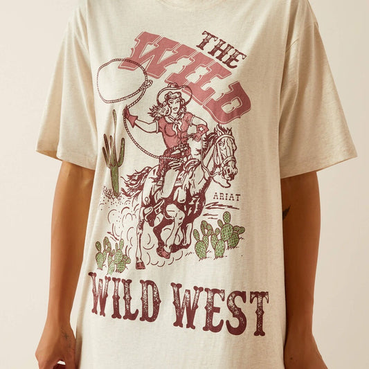 Ariat Womens Wild Cowgirl SS Tee Dress