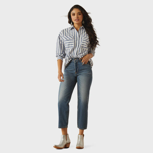 Ariat Womens Ultra Hise Rise Tomboy Relaxed Staight Tomboy