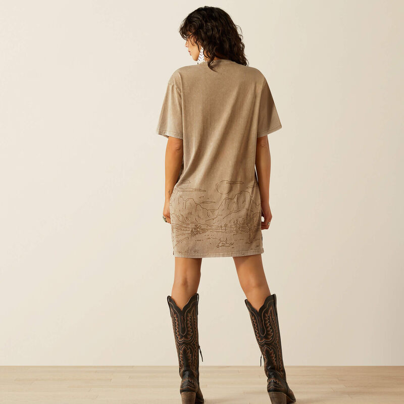 Ariat Womens Road Trip SS Tee Dress