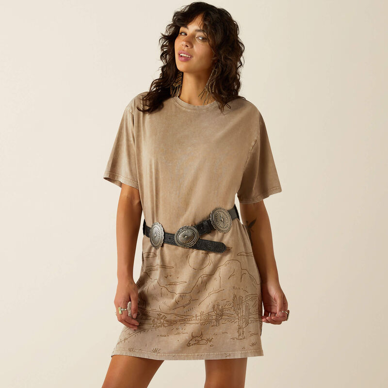Ariat Womens Road Trip SS Tee Dress