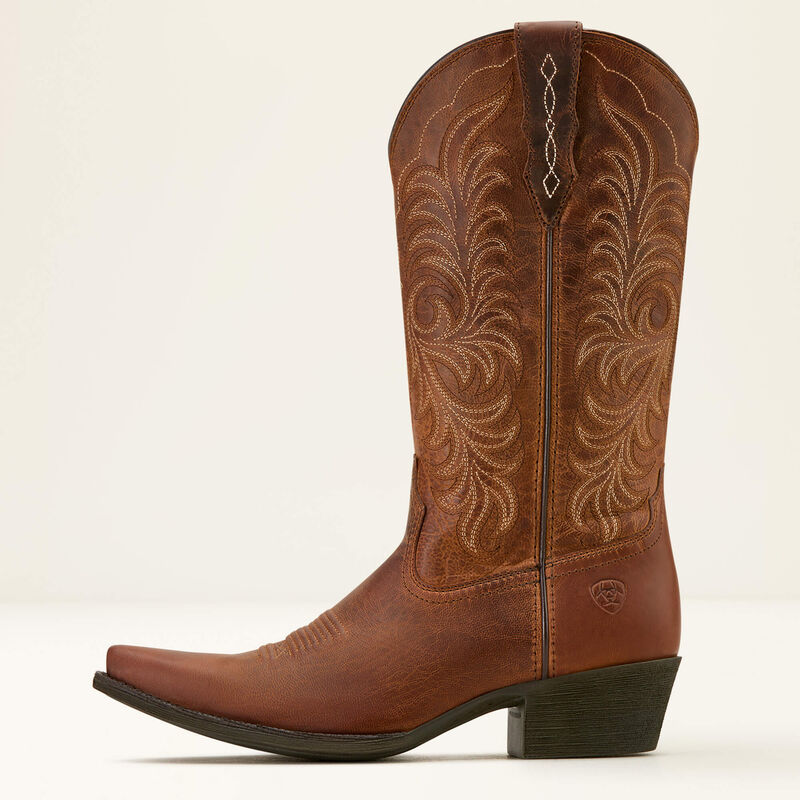 Ariat Womens Heritage X Toe Stretchfit in Rich Oak