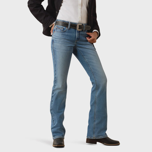 Ariat Womens Prefect Rise Nayelli Boot Cut Jeans in Panama