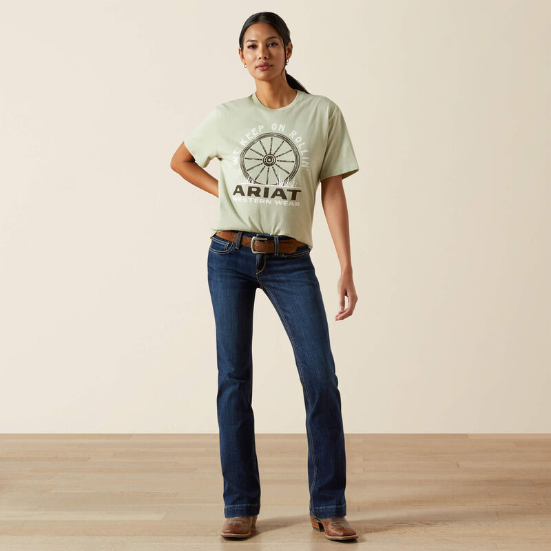 Ariat Womens Keep on Rollin SS Tee