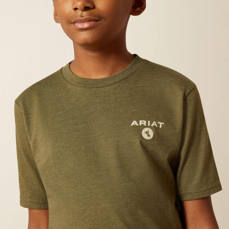 Ariat Boys Roped Diamond SS Tee