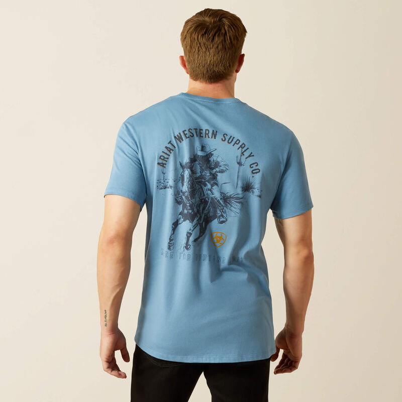 Ariat Mens Blazing Saddle SS Tee