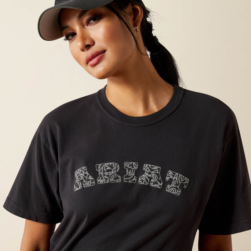 Ariat Womens Boot Stitch Logo S/S Tee