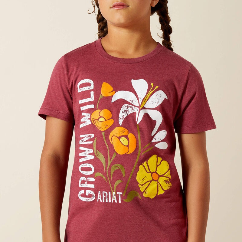 Ariat Girls Grown Wild SS Tee