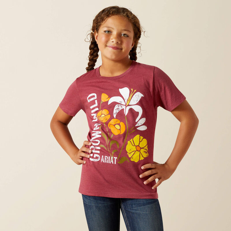 Ariat Girls Grown Wild SS Tee