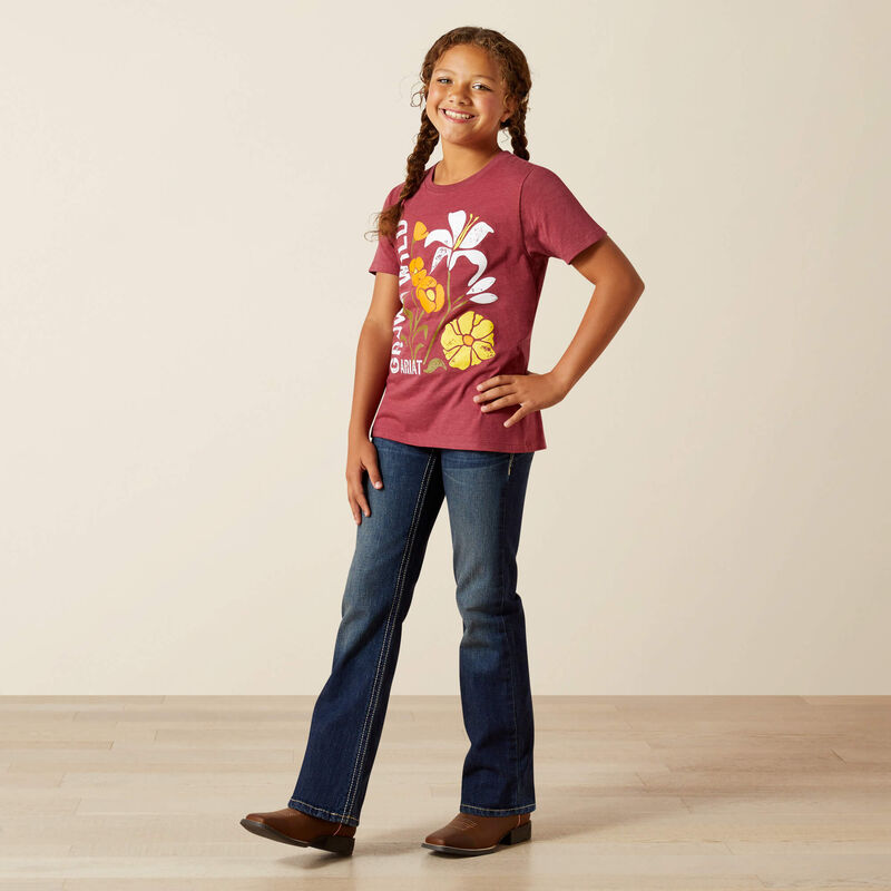 Ariat Girls Grown Wild SS Tee