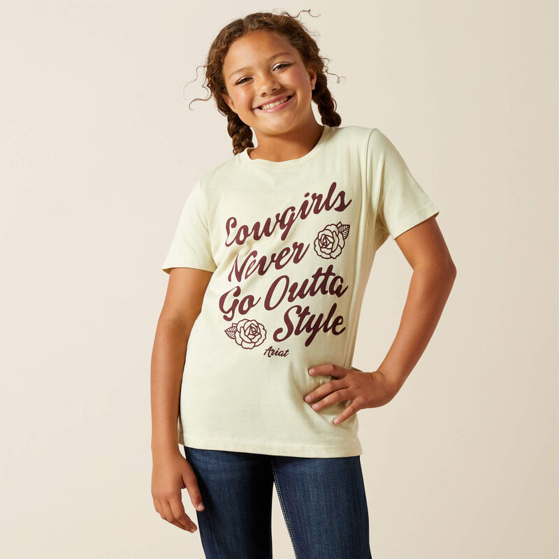 Ariat Girls Never Outta Style SS Tee
