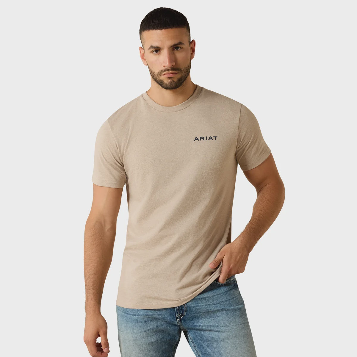 Ariat Mens Sandstone Shield SS Tee