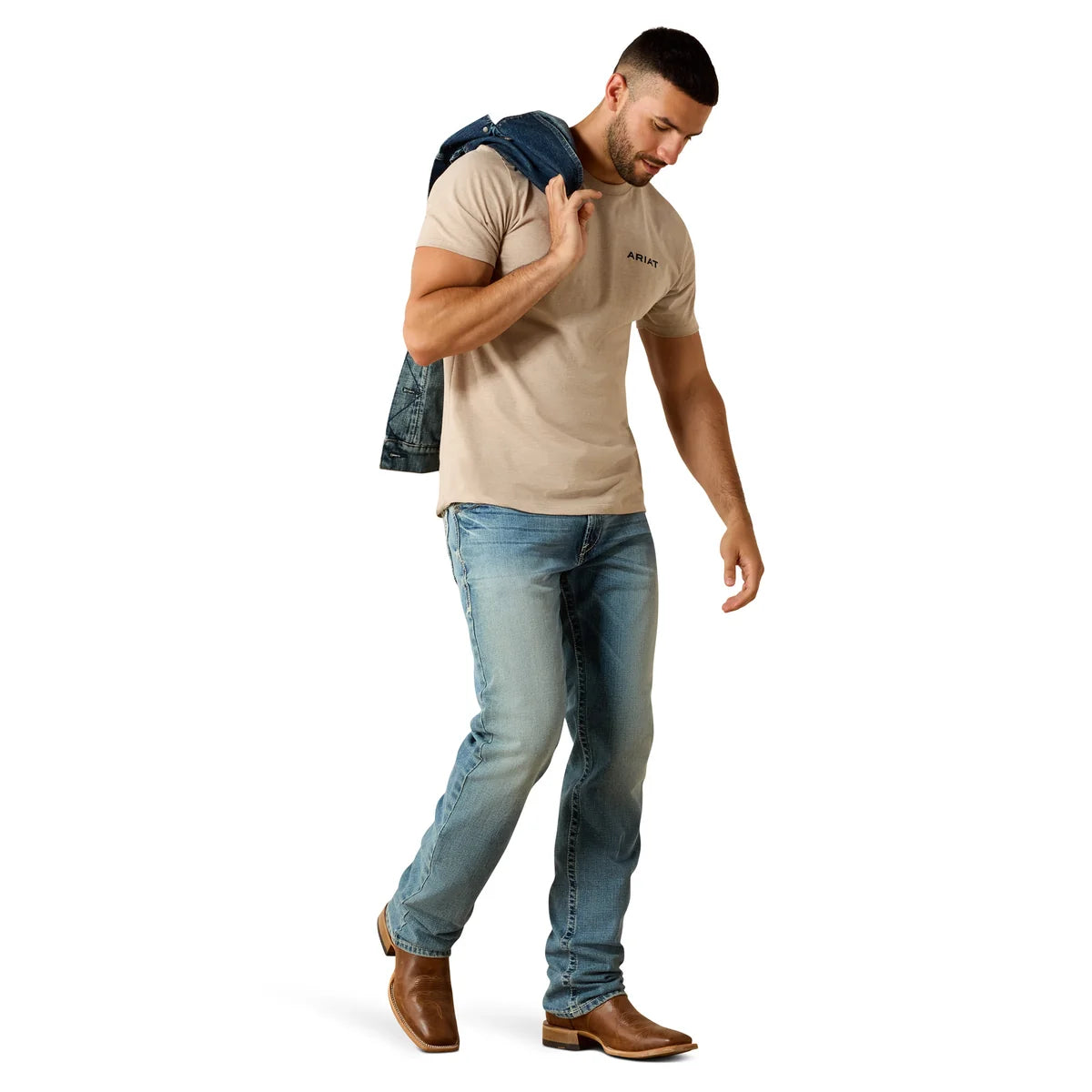 Ariat Mens Sandstone Shield SS Tee