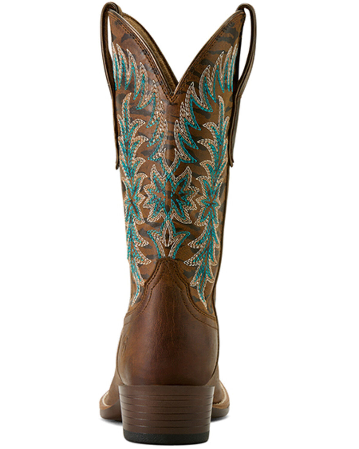 Ariat Womens Beaumont Boot in Sassy Brown/Gilded Tiger Print