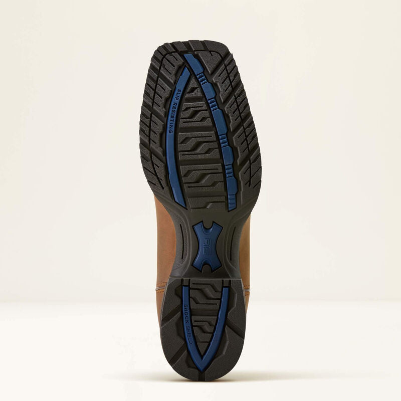 Ariat Mens Hybrid Ranchway H20 Waterproof Wide Square Toe Boot