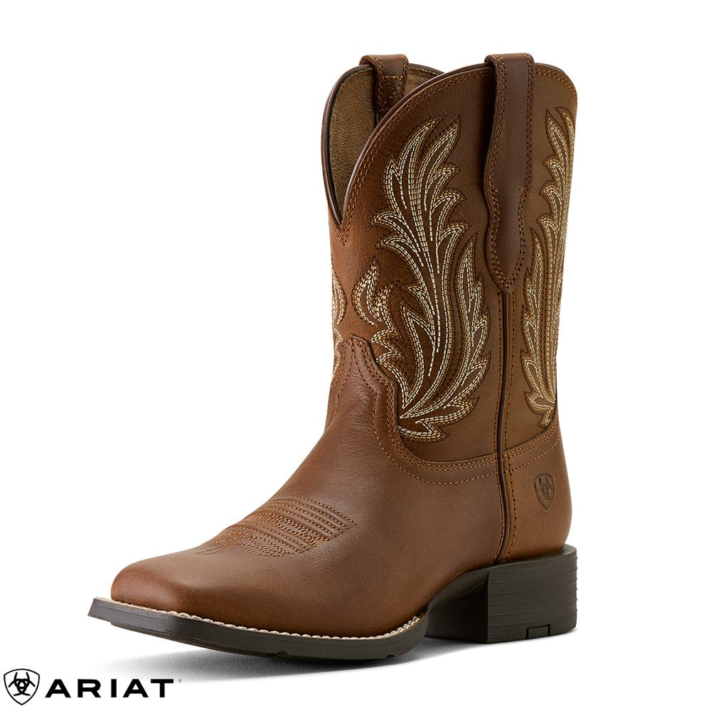 Ariat Womens Round Up Filly Square Toe Boot