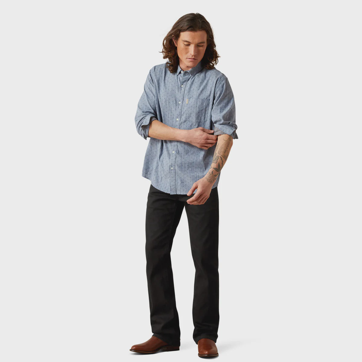 Ariat Mens Macoy Modern L/S Shirt