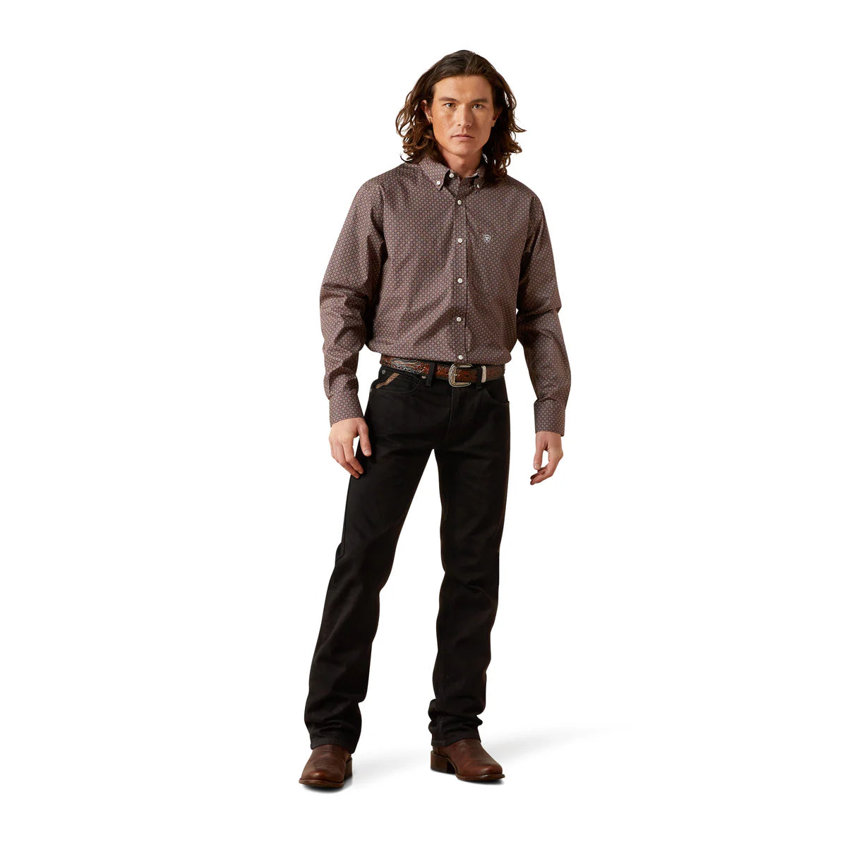 Ariat Mens Wrinkle Free Arthur L/S Shirt