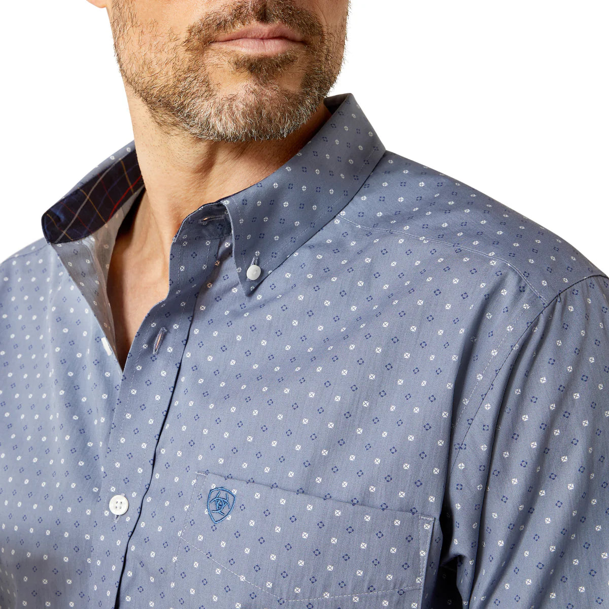 Ariat Mens W/F Blaine Fitted L/S Shirt