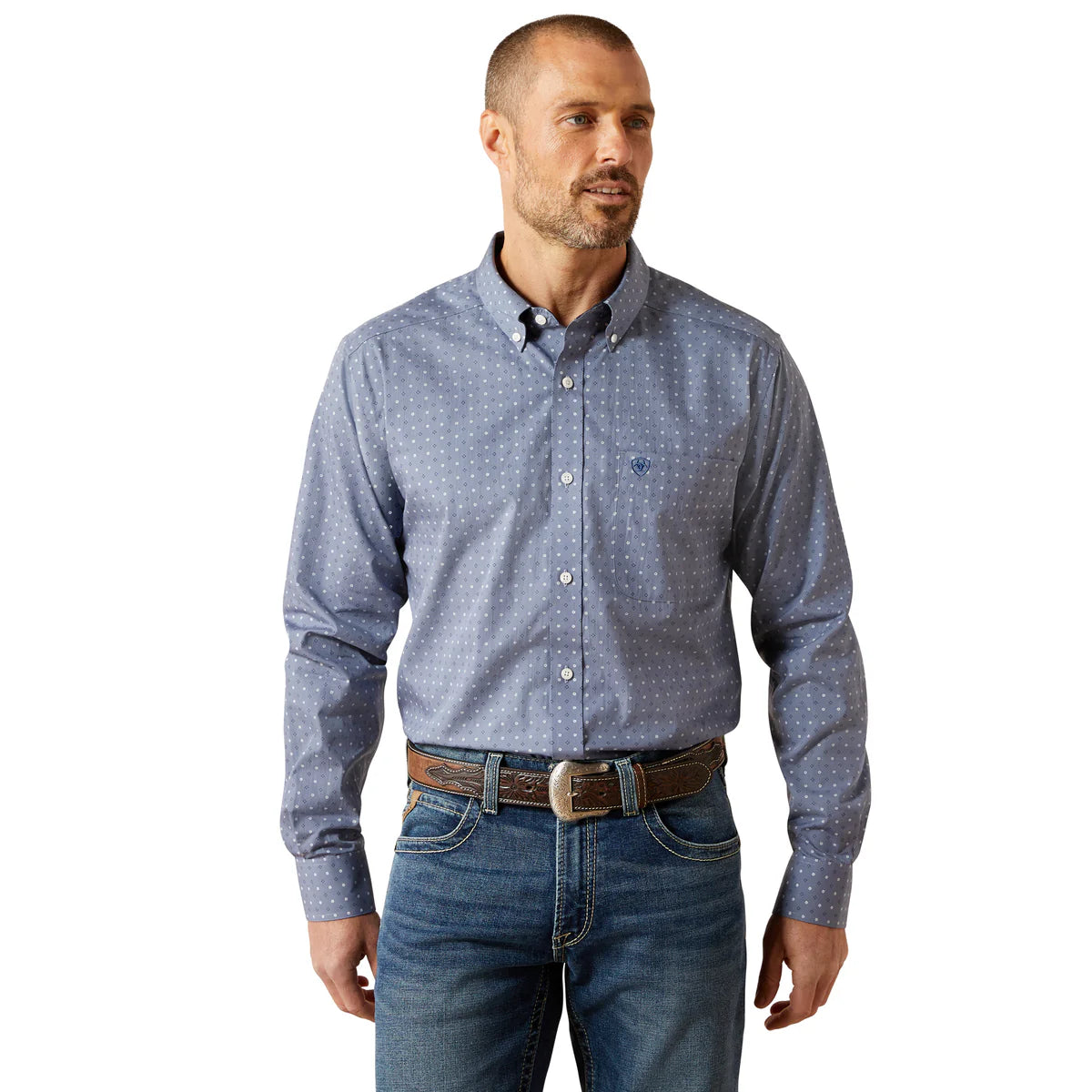 Ariat Mens W/F Blaine Fitted L/S Shirt