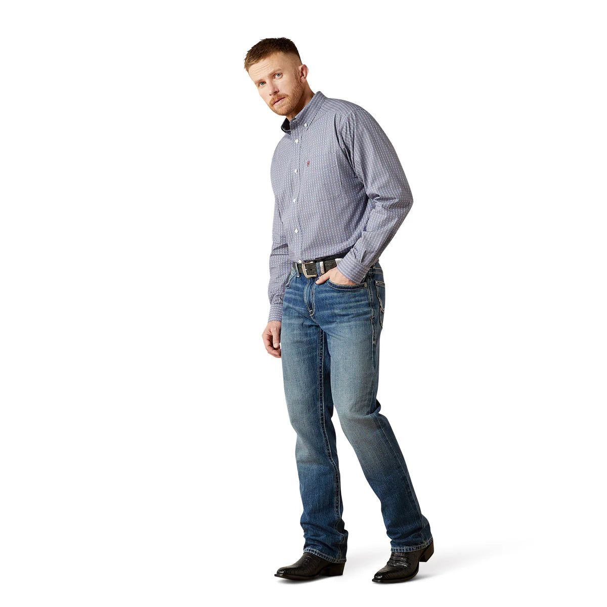 Ariat Mens Wrinkle Free Bowen L/S Shirt