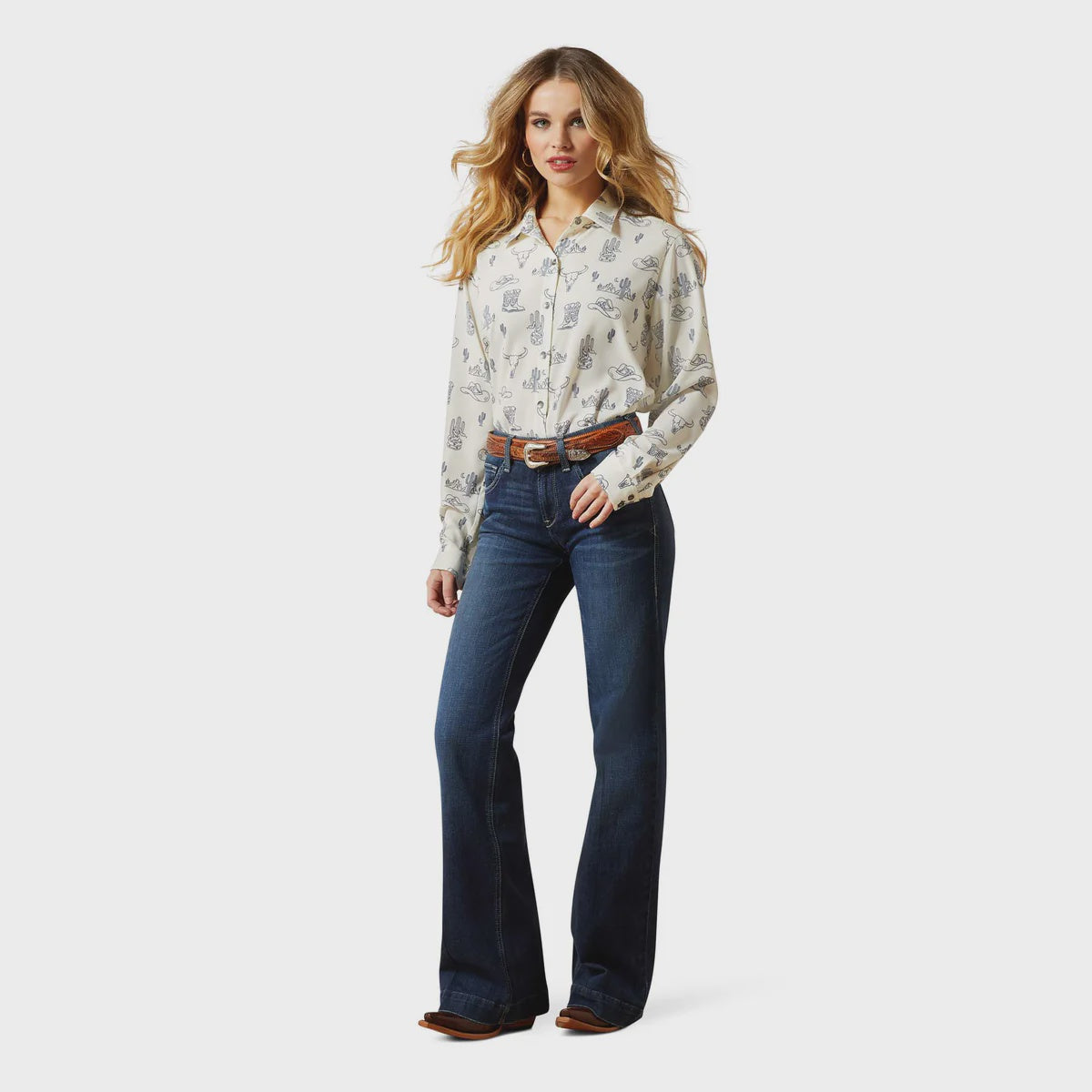 Ariat Womens Homestyle L/S Shirt