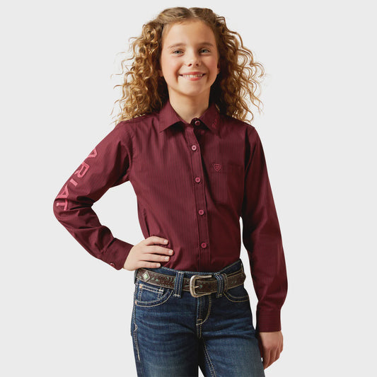 Ariat Girls Team Kirby L/S Shirt