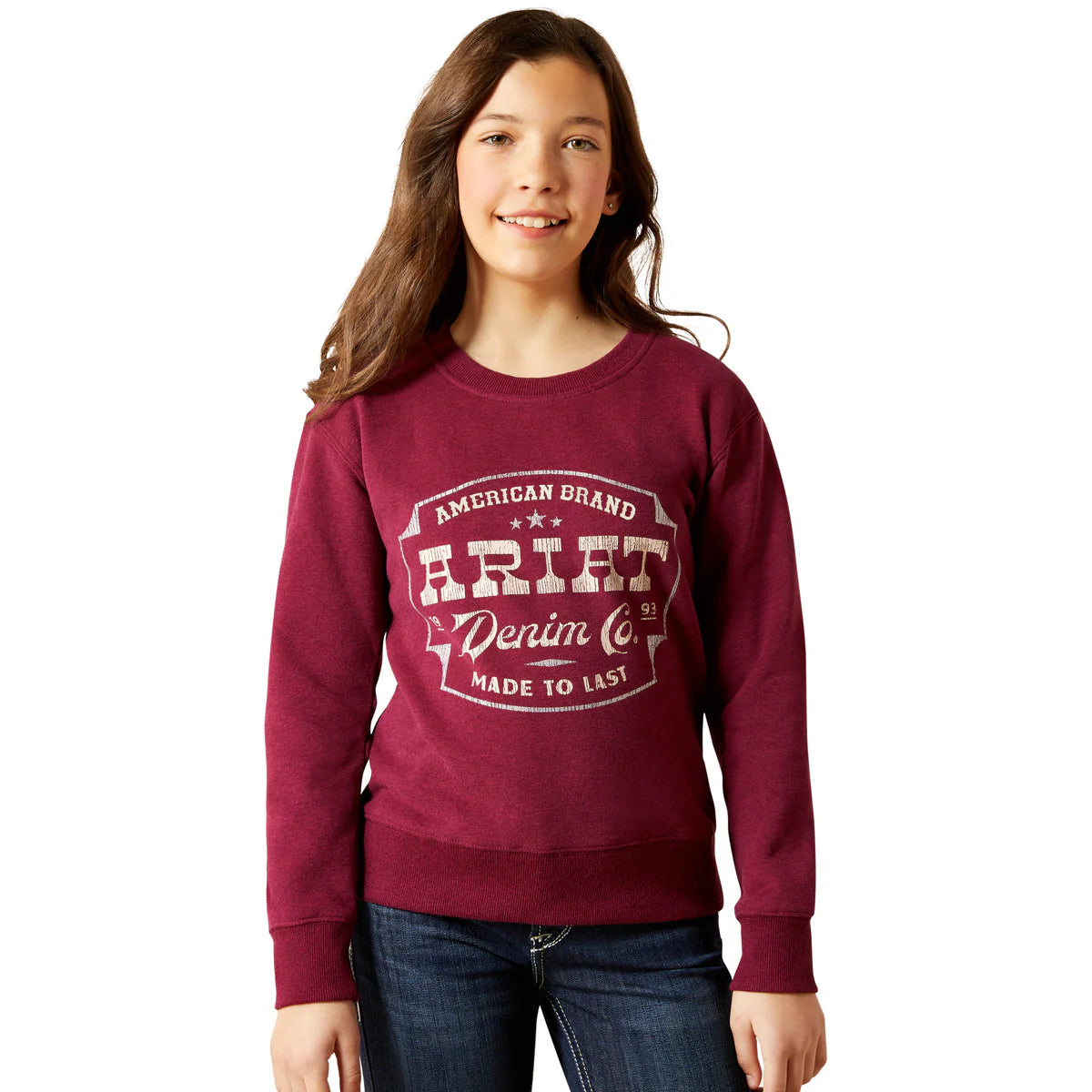 Ariat Girls Emblem Sweatshirt