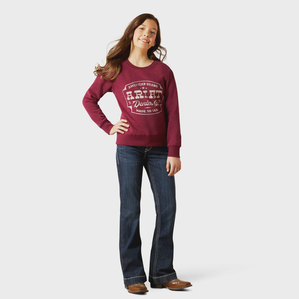 Ariat Girls Emblem Sweatshirt