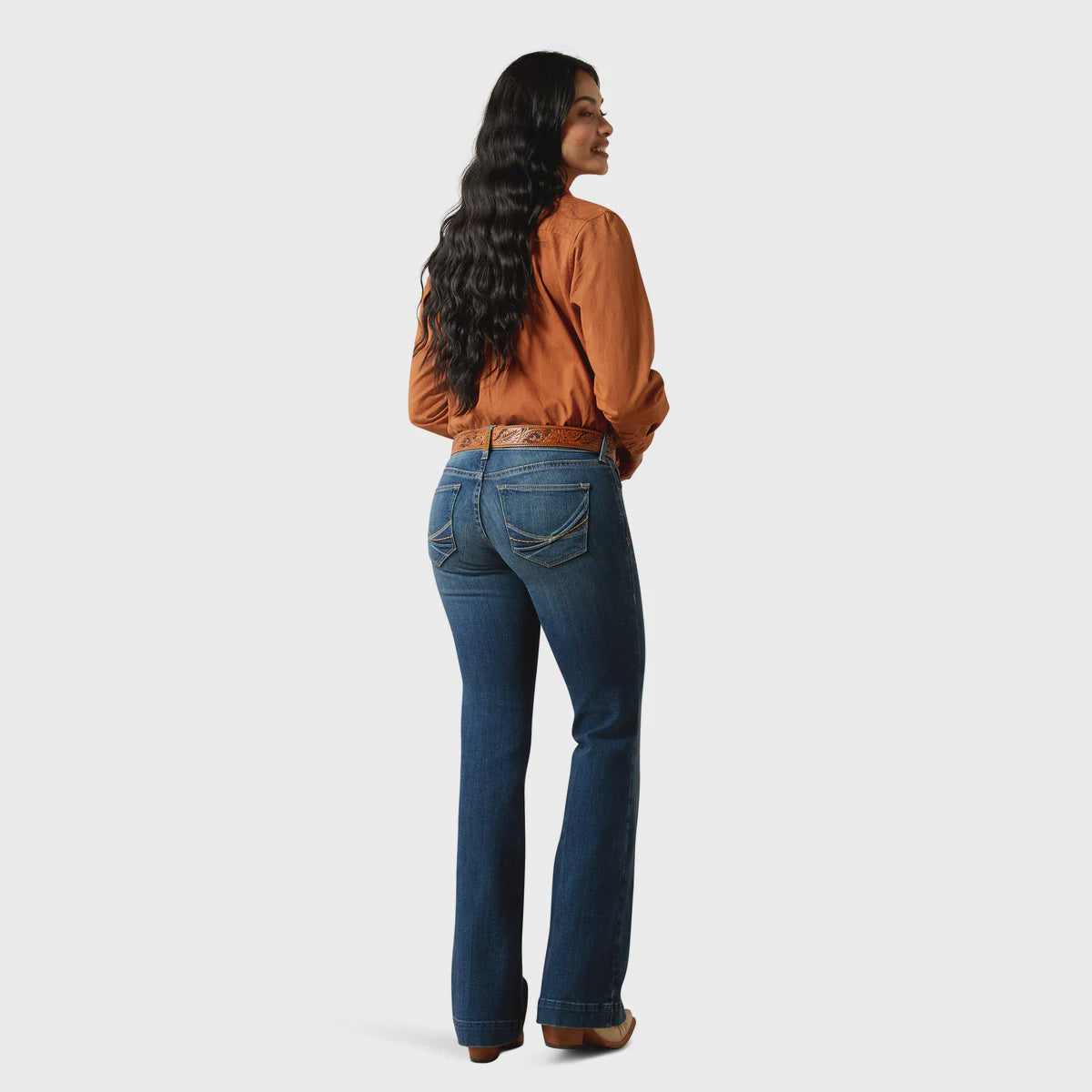 Ariat Womens Perfect Rise Leslie Slim Trouser Jeans in Vermont