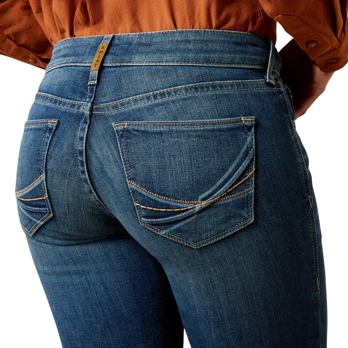 Ariat Womens Perfect Rise Leslie Slim Trouser Jeans in Vermont