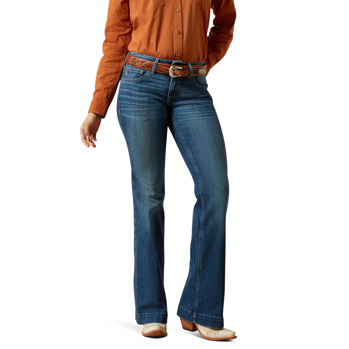 Ariat Womens Perfect Rise Leslie Slim Trouser Jeans in Vermont