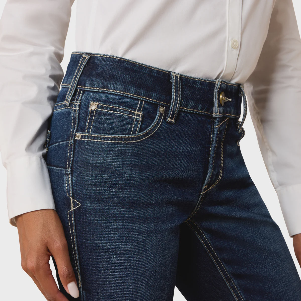 Ariat Womens Perfect Rise Harper Straight Leg Jeans in Sonoma