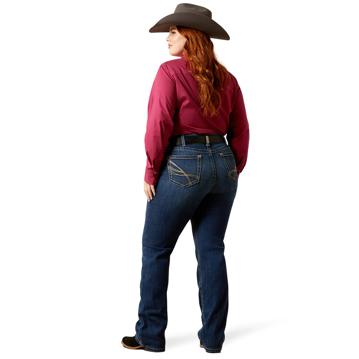 Ariat Womens Perfect Rise Adalynne Boot Cut Jeans in Barryessa