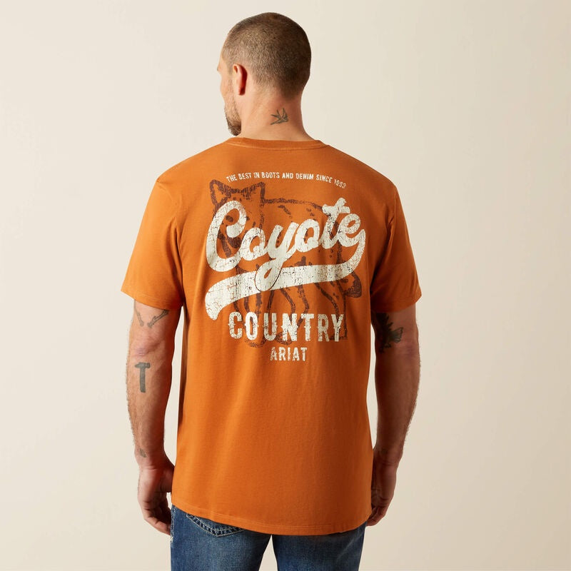 Ariat Mens Coyote Country Tee