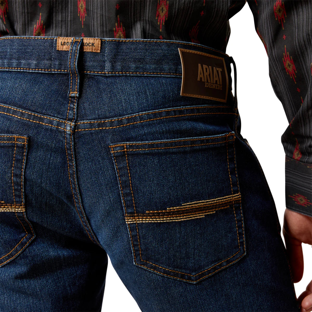 Ariat Mens M7 Slim Baron Straight Leg Jeans in Hampton