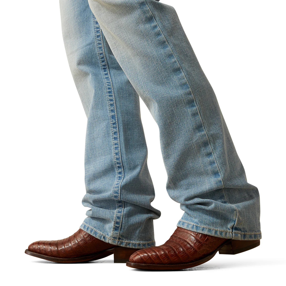 Ariat Mens M4 Relaxed Lucas Straight Leg Jeans in Morello