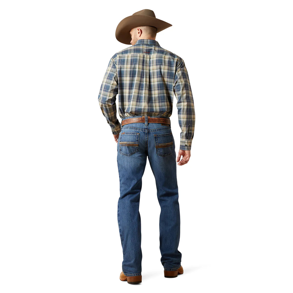 Ariat Mens M4 Relaxed Shane Boot Cut Jeans in Rogers