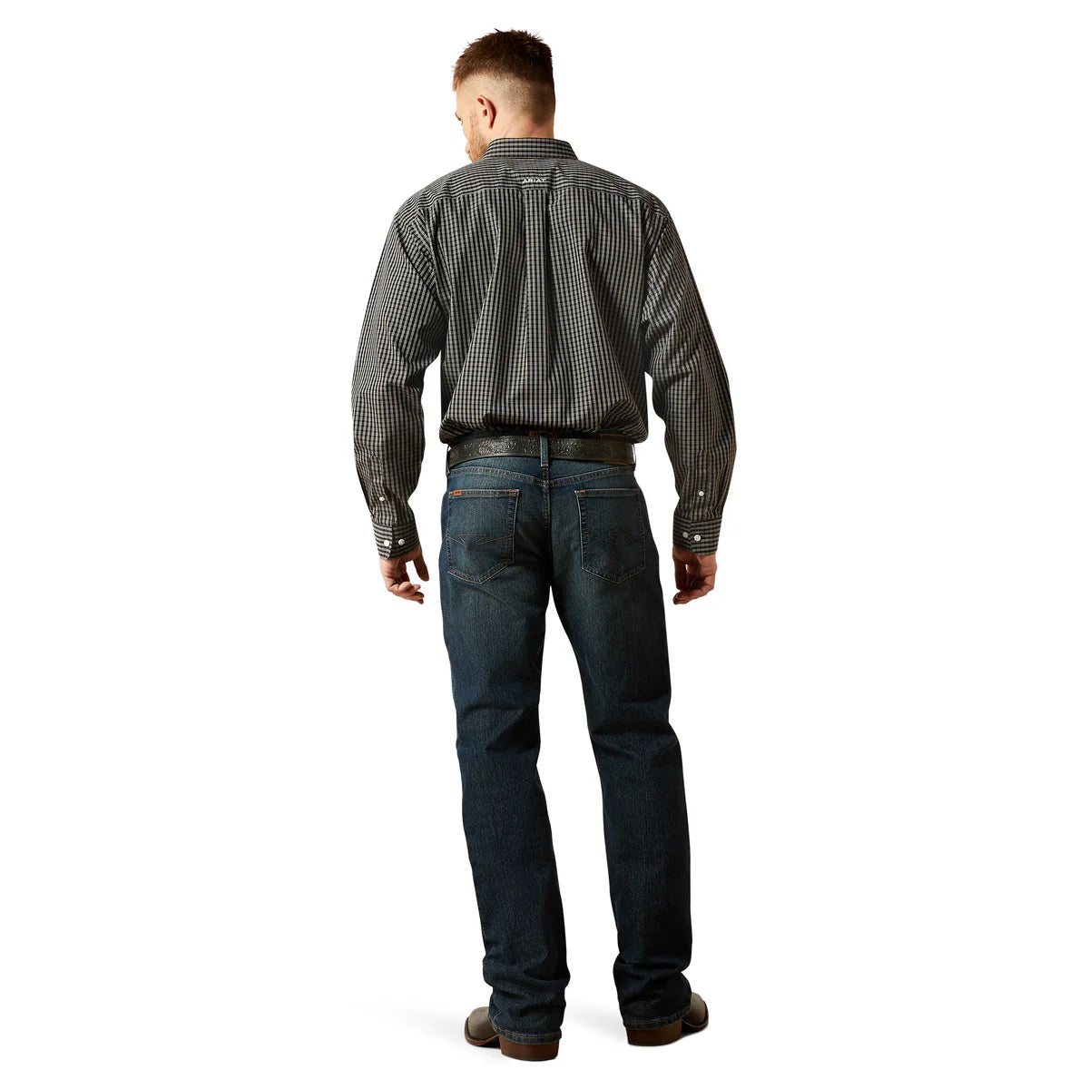 Ariat Mens M4 Relaxed Elias Boot Cut Jeans in Atlas